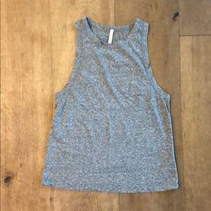 Z Supply Triblend Racer T Size Small Gray